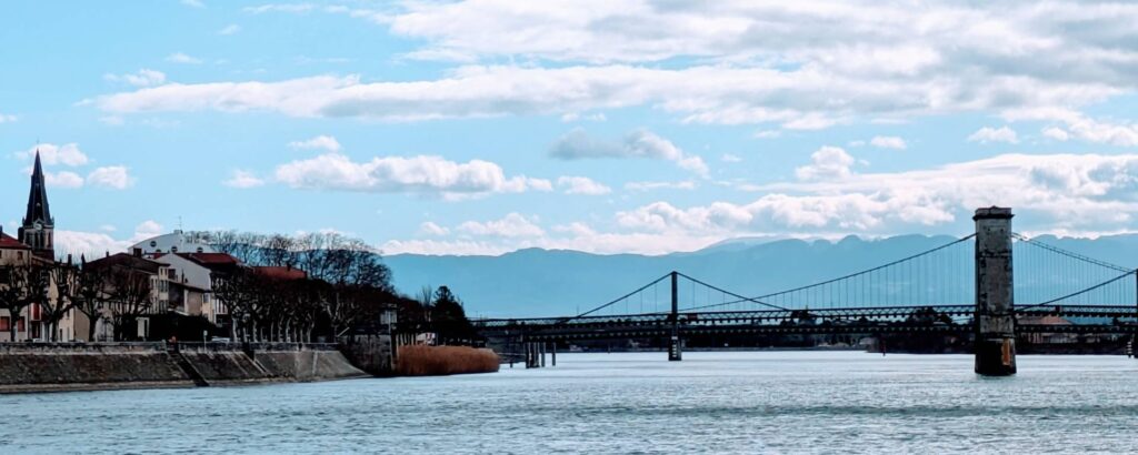 Les ponts sur le fleuve Rhône entre Drôme et Ardèche