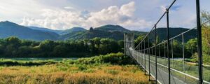 Passerelle himalayenne de Rochemaure et Ancône